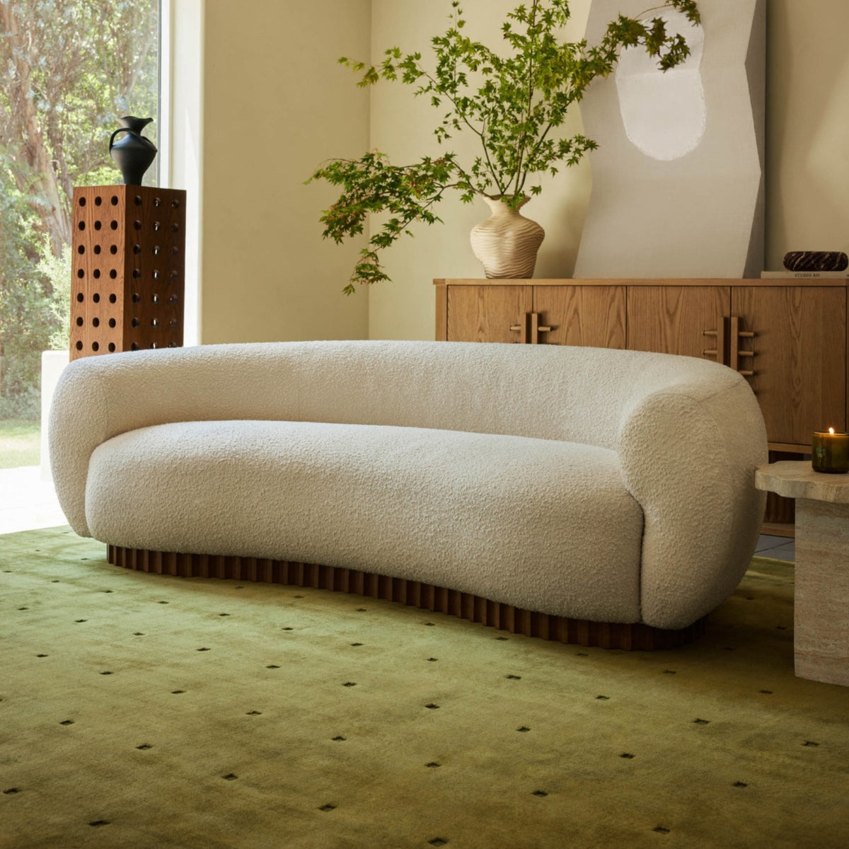 The Alba Bouclé Sofa