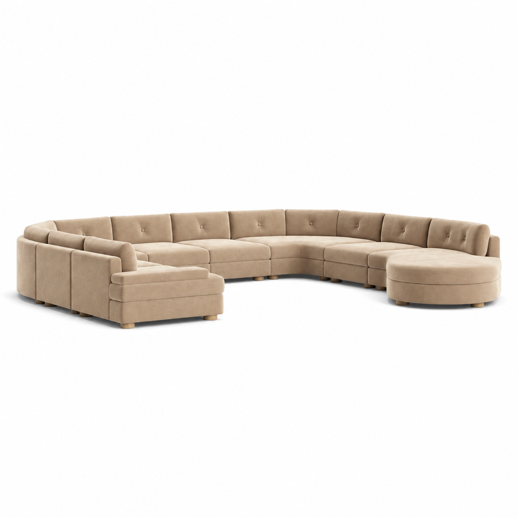The Sienna Modular U-Shaped Sofa