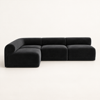 Carson Velvet Corner Sofa