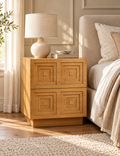 The Forma Solid Oak Nightstand