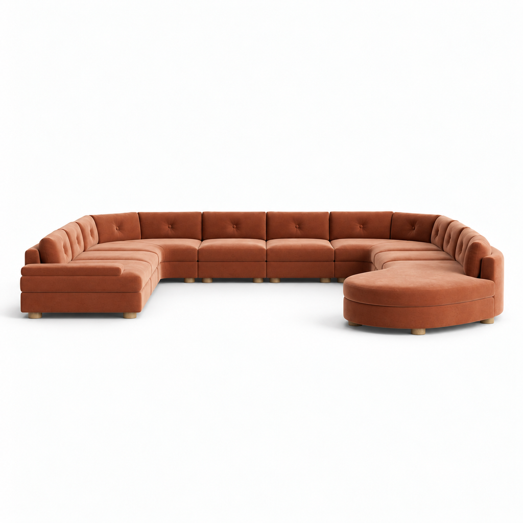 The Sienna Modular U-Shaped Sofa