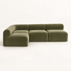 Carson Velvet Corner Sofa