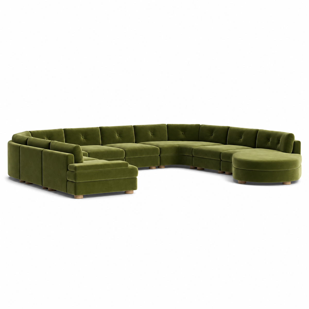The Sienna Modular U-Shaped Sofa