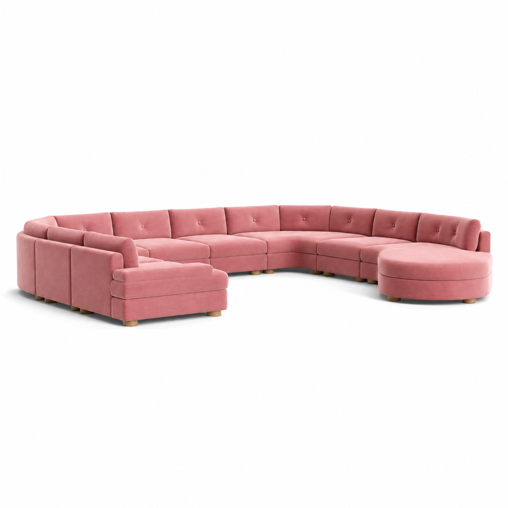 The Sienna Modular U-Shaped Sofa