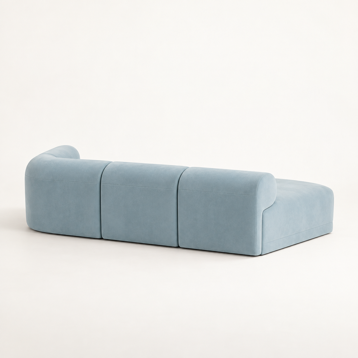 Carson Velvet Corner Sofa