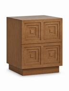 The Forma Solid Oak Nightstand