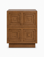 The Forma Solid Oak Nightstand