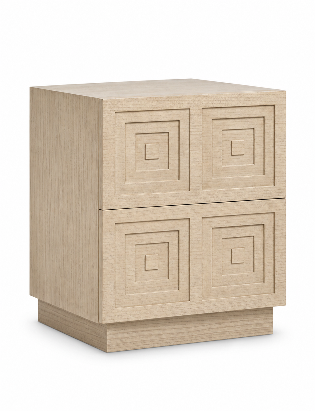 The Forma Solid Oak Nightstand