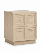 The Forma Solid Oak Nightstand