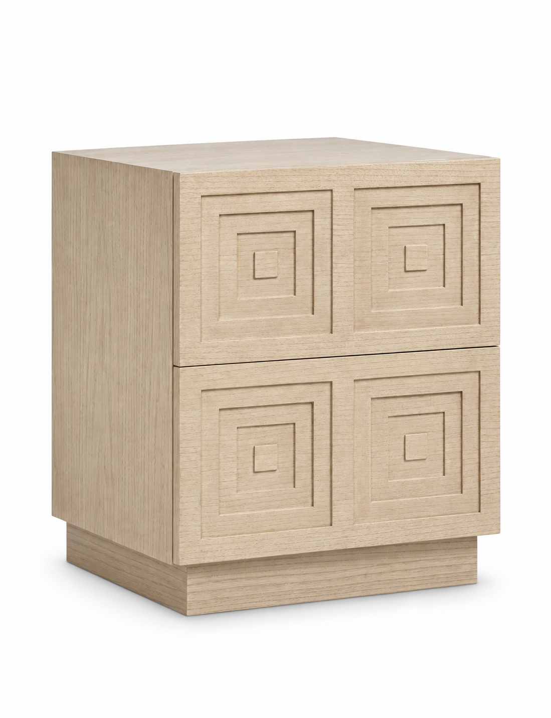 The Forma Solid Oak Nightstand
