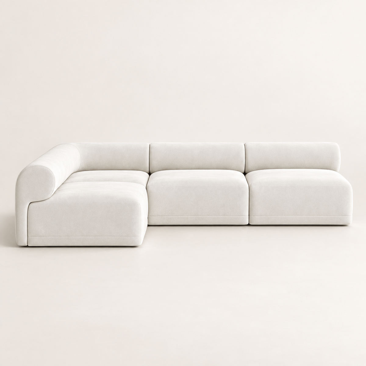 Carson Velvet Corner Sofa