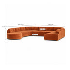 The Sienna Modular U-Shaped Sofa